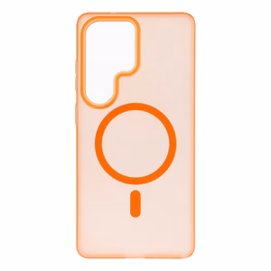 Case for Samsung S26 Ultra Go Orange compatible with MagSafe orange