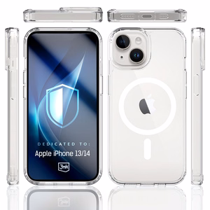 3mk Armor MagDėklas telefonui iPhone 13 / 14 - permatomas