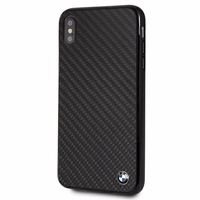 BMW Siganture Carbon dėklas iPhone Xs Max - juodas