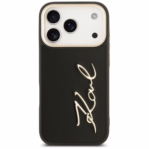 Karl Lagerfeld Karl Script Logo чехол iPhone 17 Pro - черный