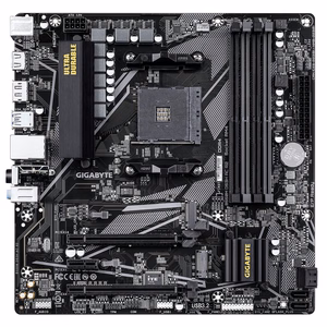Pagrindinė plokštė GIGABYTE AMD B550 SAM4 Micro-ATX DDR4 4 lizdai