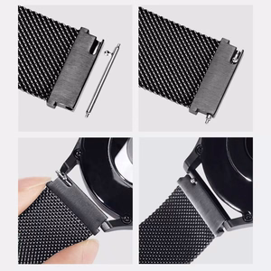 DUX DUCIS MILANESE nerūdijančio plieno magnetinė juosta Apple Watch 20 mm auksinė