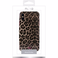 PURO Glam Leopard Cover - dėklas iPhone Xs Max (Leo 2)