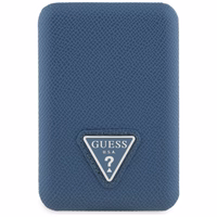 Guess Grained Triangle isorine baterija su MagSafe 5000mAh 15W USB-C - melyna