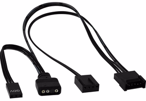 Aerocool PGS SATURN 12F ARGB 6P ventiliatorius (120 mm)