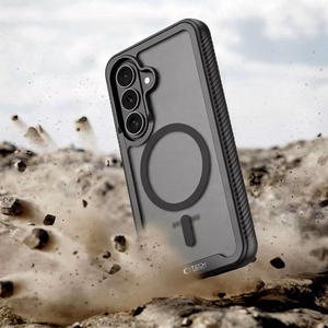 Tech-Protect Defense MagSafe Dėklas for Samsung Galaxy S26 - juodas