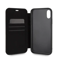 BMW dėklas iPhone Xr su logotipo įspaudu - smėlinis