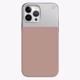 ATOM STUDIOS dėklas SPLIT SILICONE MAGSAFE IPHONE 13 PRO MAX rožinis