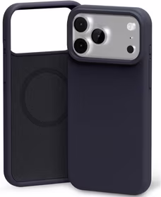 Dėklas Mercury Pure Magsafe Silicon Case Apple iPhone 17 Pro Max tamsiai mėlynas