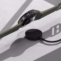 Ringke Slim ir grūdinto stiklo dėklas + stiklo rinkinys Samsung Galaxy Watch 7 44mm - juodas