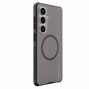 Nillkin Super Frosted Shield Pro Magnetic Dėklas suderinamas su MagSafe for Samsung Galaxy S26 - Translucent juodas