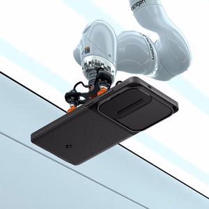 Spigen Optik Armor dėklas telefonui Samsung Galaxy S25 Ultra - juodas