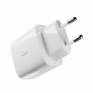 Puro PROLITE 10W USB-A sieninis įkroviklis - baltas