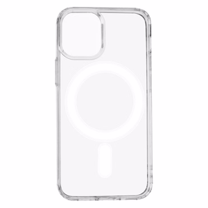 Anti Shock 1,5 mm Magnetinis dėklas iPhone 12 Mini 5,4" skaidrus didelė anga