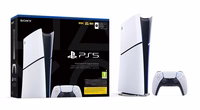 Sony PlayStation 5 Digital Slim e-chassis 825 GB Juoda, Balta
