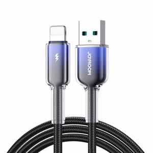 USB laidas Joyroom S-A42 juodas Lightning 120cm