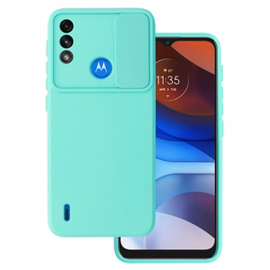 Camshield Soft dėklas telefonui Motorola Moto E7 Power/E7i Power mėtų spalvos
