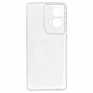Itin plonas 1mm dėklas telefonui Motorola Moto G85 5G permatomas