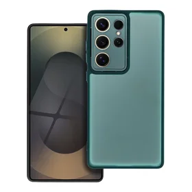 VARIETE Dėklas telefonui SAMSUNG S25 Ultra tamsiai žalias