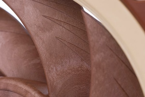 Noctua NF A12x25 ULN Kompiuterio korpuso ventiliatorius 12 cm smėlio, raudonas