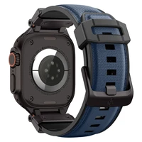Spigen DuraPro Armor laikrodžio dėklas Apple Watch 6/7/8/9/10/SE/ Ultra 1/2 (44/45/46/49mm) (m) - tamsiai mėlynas (m)
