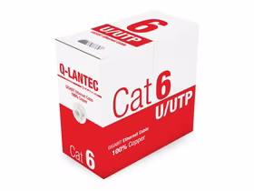 Alantec KIU6PVC305Q tinklo kabelis Šviesiai Žalia 305 m Cat6 U/UTP (UTP)