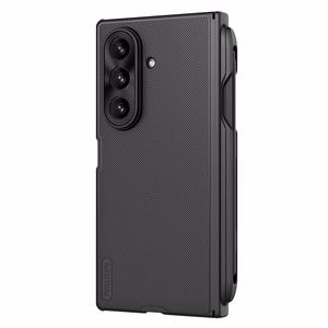 Nillkin Super Frosted Shield Fold dėklas Samsung Galaxy Z Fold 7 su S Pen Space - juodas