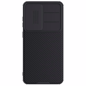 Nillkin CamShield Pro dėklas telefonui Samsung S25+ su kameros dangteliu - Juodas