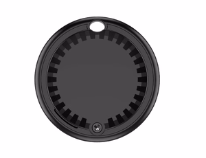 Setty lokatorius FindMy round TFO TAG 01 black + etui