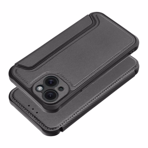RAZOR knygos tipo dėklas telefonui IPHONE 15 juodas