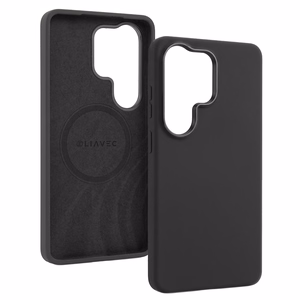 Liavec Silky Case with Metal Camera Frame for Samsung Galaxy S26 Ultra black