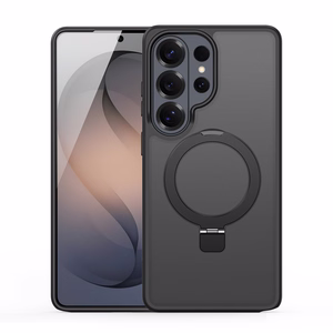 Dėklas Dux Ducis Yind Magnetic Stand Samsung S948 S26 Ultra juodas