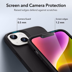 ESR Classic Hybrid Halolock Magnetinis dėklas telefonui MagSafe iPhone 14 Plus - Juodas