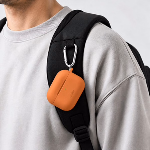 Tech-Protect Силиконовый чехол Hook для AirPods Pro - оранжевый