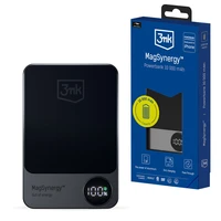 Išorinė baterija 3mk MagSynergy 10000 mAh indukcinis su MagSafe - juoda
