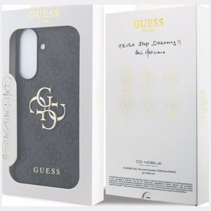 Guess dėklas Samsung Galaxy A57 (4G Big Metal Logo) juodas