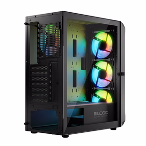Logic PORTOS ARGB MINIDI USB 3.0 dėklas juodas