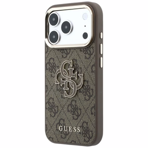 Dėklas, skirtas iPhone 18 Pro / 17 Pro: (Big Resin Logo 4G), spalva – ruda