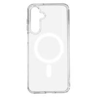 Atsparus smūgiams 1,5 mm magnetinis dėklas Samsung Galaxy A16 4G / A16 5G skaidrus