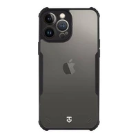 Tactical Quantum Stealth Dėklas for Apple iPhone 13 Pro Max Skaidrus/Juodas