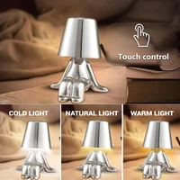 Night lamp Silver Man design B