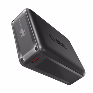 SBS Išorinė baterija 20000mAh 65W PD AFC USB-C USB-A - skirtas nešiojamiems kompiuteriams, planšetėms ir išmaniesiems telefonams - juoda