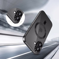 Tech-Protect MagFlex Magnetinis dėklas telefonui iPhone 17 - skaidrus juodas