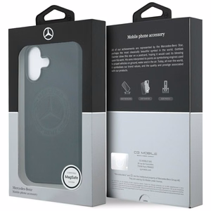 Mercedes Odinis Vintage Logo Magnetinis Dėklas telefonui iPhone 17 - Juodas