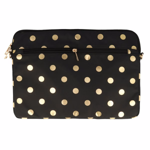 Wonder nešiojamojo kompiuterio dėklas 13–14 colių auksinis su taškeliais