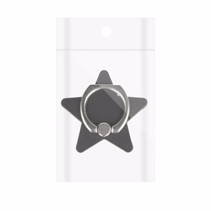 Žiedo laikiklis STAR - juodas