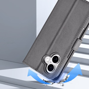 Dux Ducis Lawa odinis dėklas telefonui skirtas iPhone 16 - pilkas