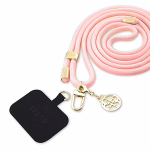 Dirželis telefonui Guess 4G Charm rožinis