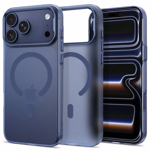 Tech-Protect MagZero MagSafe dėklas, skirtas iPhone 17 Pro Max / 18 Pro Max – matinis tamsiai mėlynas