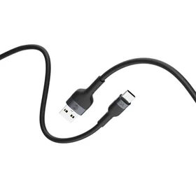 Forever lankstus kabelis USB - USB-C 1,0 m 3A juodas